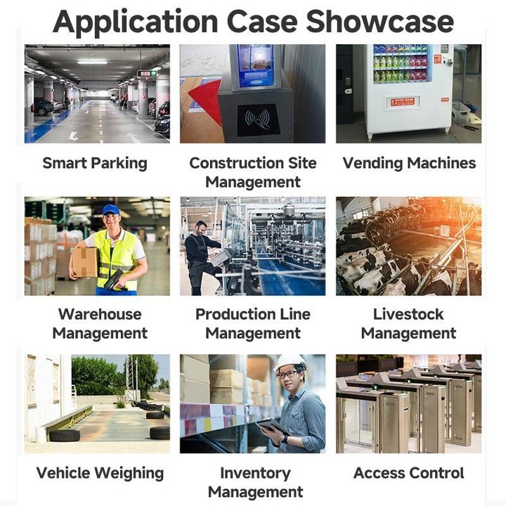 8-Channel UHF Split-Type RFID Reader / Writer with WiFi Aantenna, Ethernet / Serial Port, Warehouse Management & Industrial Elec