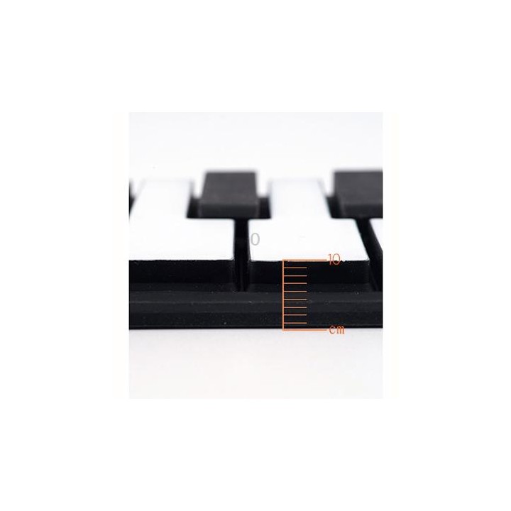 49-key Hand Roll Silicone Children Electronic Piano